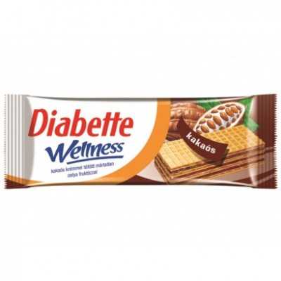 Diabette Wellness Mogyorós Ostya 50 g