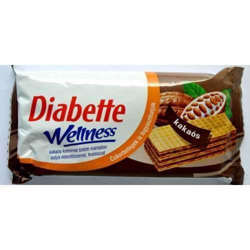 Diabette wellness kakaós ostya fruktózzal 50 g