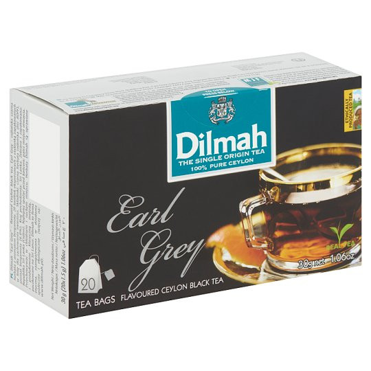 Dilmah Fekete Tea Earl Grey 20 filter