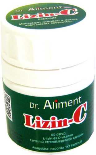 Dr.aliment lizin c kapszula 60 db