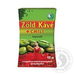 Dr.chen zöldkávé+chili kapszula 60 db