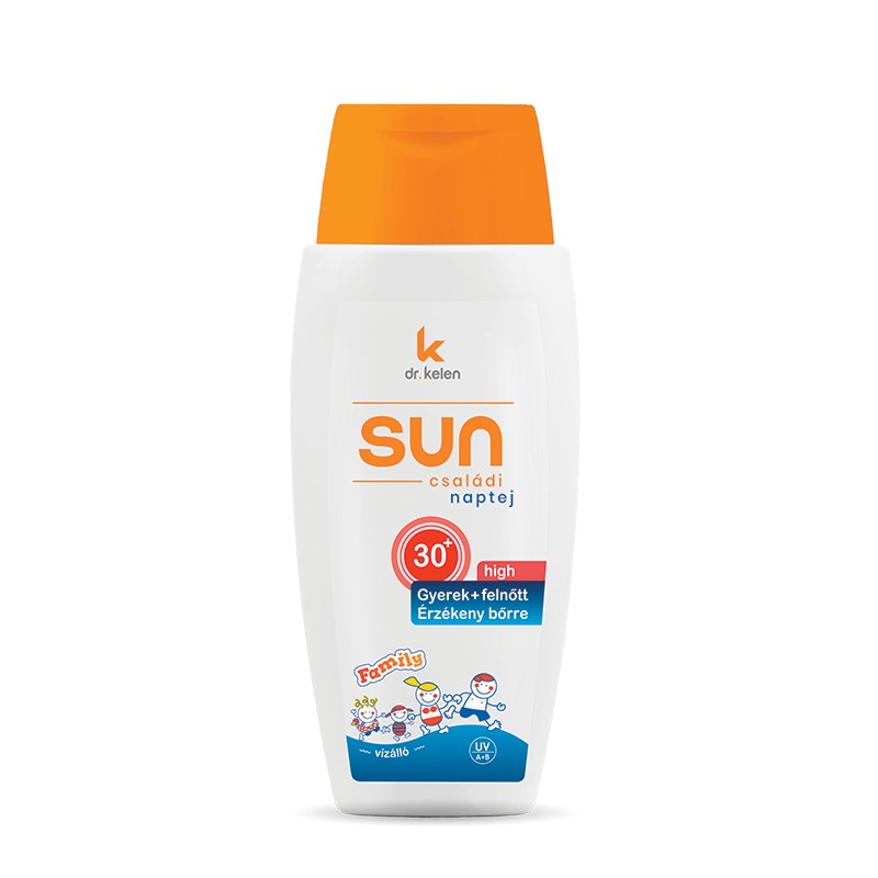 Dr.kelen sunsave f30 családi naptej 150 ml