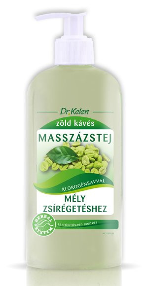 Dr.kelen zöld kávés masszázstej 500 ml