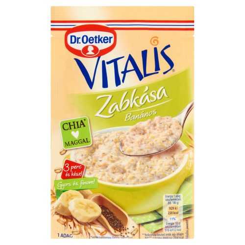 Dr.oetker vitalis zabkása banános 55 g