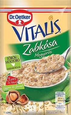 Dr.oetker vitalis zabkása mogyorós 58 g