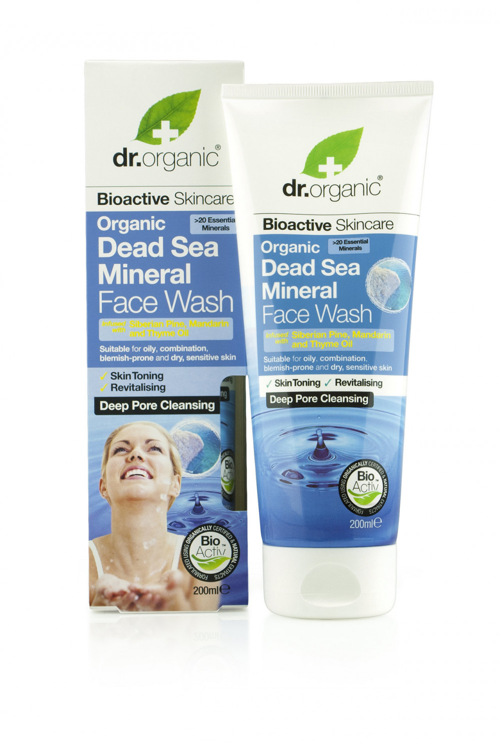 Dr.organic bio holt-tengeri arclemosó 200 ml