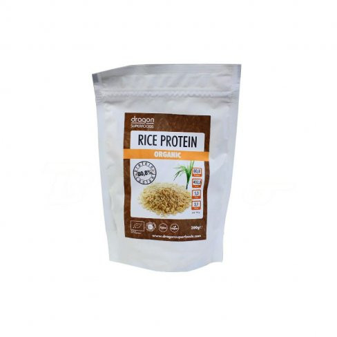 Dragon superfoods bio nyers rizs fehérjepor 200 g
