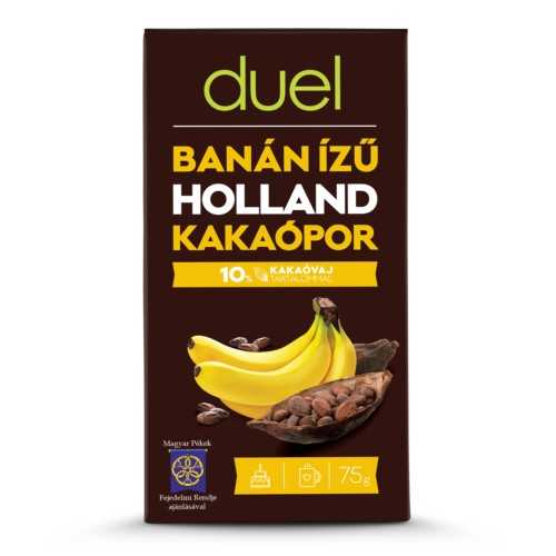 Duel holland kakaópor banán ízű 75 g