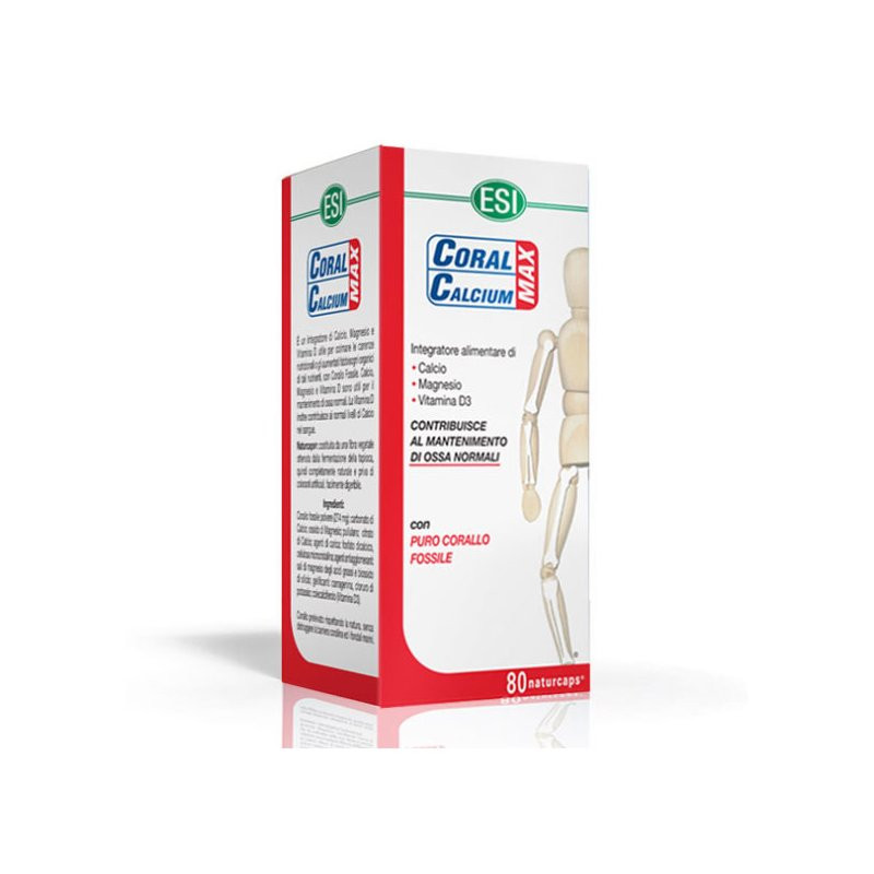 ESI® Korall kalcium kapszula - magnéziummal és D3 vitaminnal