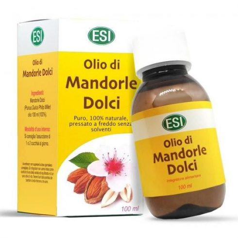 ESI®100%-os hidegen sajtolt mandulaolaj 100 ml - Oldószer nélkül előállított