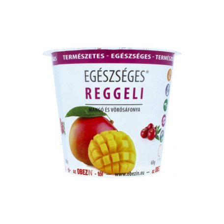 Egészséges reggeli mangó-vörösáfonya 68 g