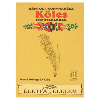 Életfa hántolt konyhakész köles főzőtasakban 250 g