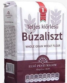 Első Pesti búzaliszt teljes kiőrlésű 1000 g