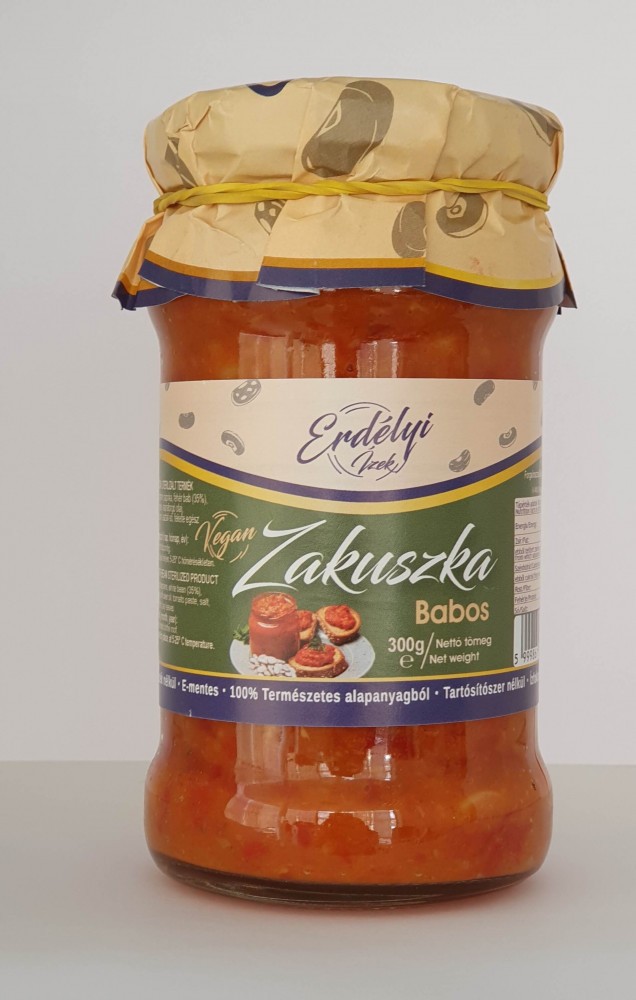 Erdélyi Ízek Zakuszka Babos 300 g