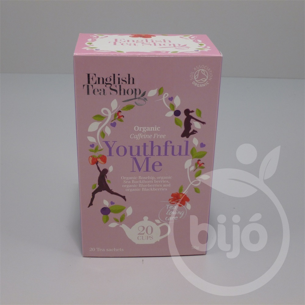 Ets wellness tea youthful me koffein mentes 20x1.5g 30 g