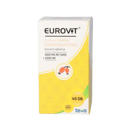 Eurovit C-Vit.1000Mg+D-Vit.2000Ne Tab. 45 db