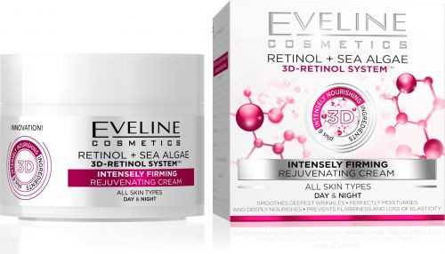 Eveline 3d retinol intenzív feszesítő arckrém 50 ml