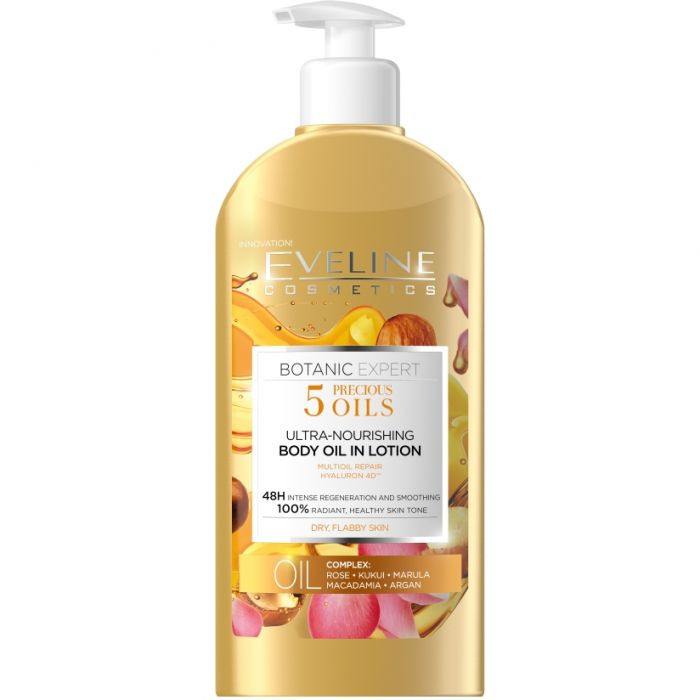 Eveline botanic expert ultra tápláló krémes állagú testolaj 350 ml