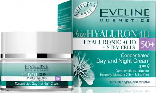 Eveline hyaluron clinic 50+ day&night lifting arckrém 50 ml