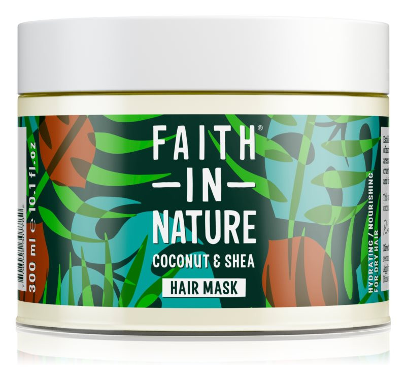 Faith In nature hajmaszk kókusz és shea vaj 300 ml