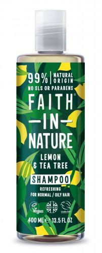 Faith In nature sampon citrom teafa 400 ml