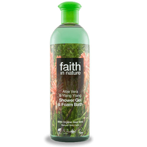 Faith In nature tusfürdő aloe vera-ylang ylang 400 ml