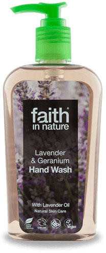 Faith in nature levendula és geránium kézmosó 300 ml