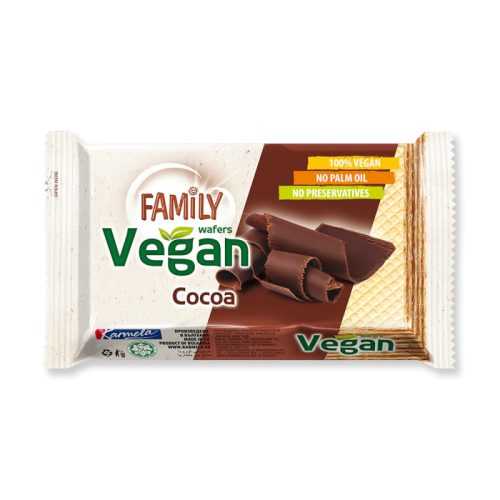 Family vegan kakaó krémmel töltött ostyaszelet 50 g