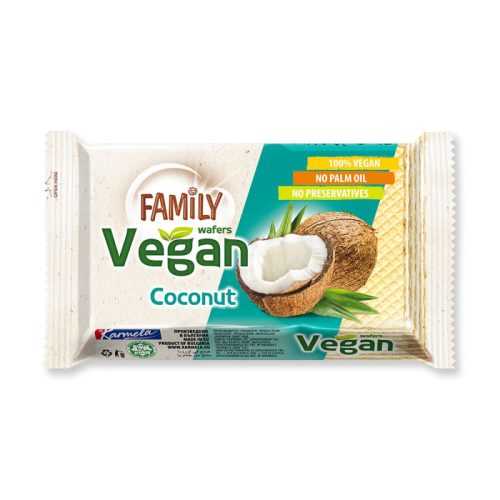 Family vegan kókusz krémmel töltött ostyaszelet 50 g