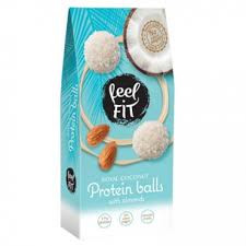 Feel Fit kókuszos protein golyók mandulával 63 g