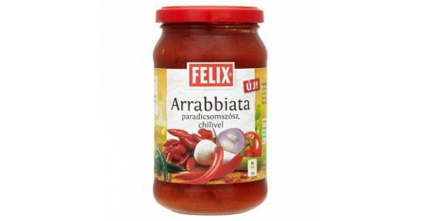 Felix sugo arrabiata paradicsomszósz chiivel 360 g 360 g