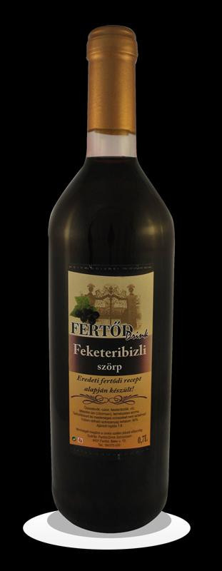 Fertőd drink feketeribizli szörp 700 ml