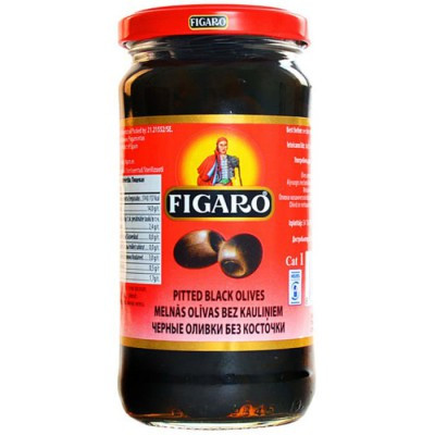 Figaro Olívabogyó Fekete Magozott 240 g