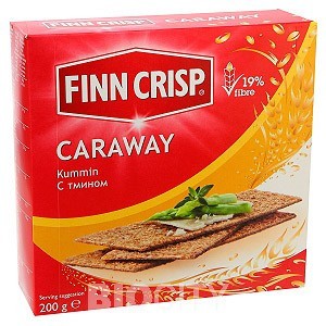 Finn crisp vékony ropogós kenyér köményes 200 g