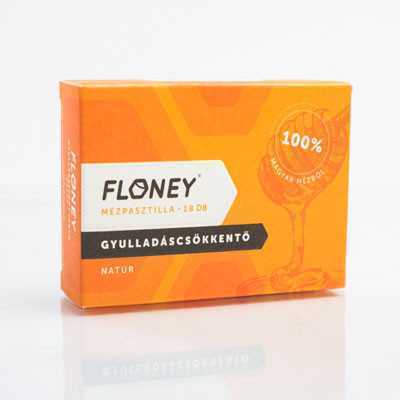 Floney mézpasztilla natúr 18 db