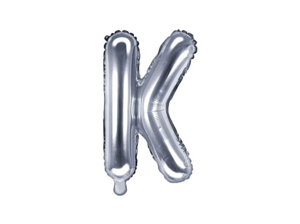 Fólia léggömb "K" betű