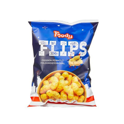 Foody Free földimogyorós kukorica flips 90 g