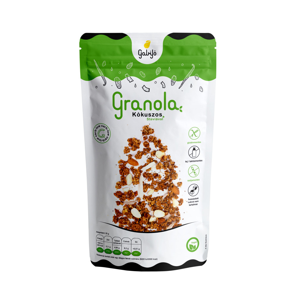 Gabijó Granola Kókusz-Mandula Gm. 275 g