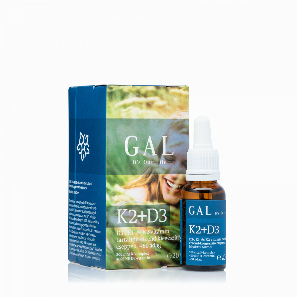Gal k2+d3 vitamin csepp 20 ml