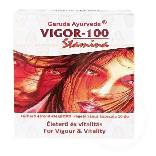 Garuda ayurveda vigor-100 stamina vegetáriánus kapszula 10 db
