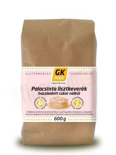 Gk Food lisztkeverék palacsinta hozzáadott cukor nélkül 600 g