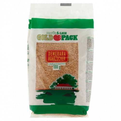 Gold Pack demerara nádcukor 1000 g