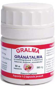 Gralma gránátalma kapszula 60 db