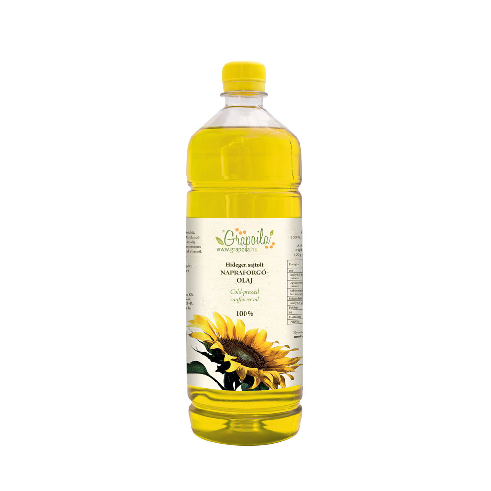 Grapoila Napraforgóolaj 1000 ml PET