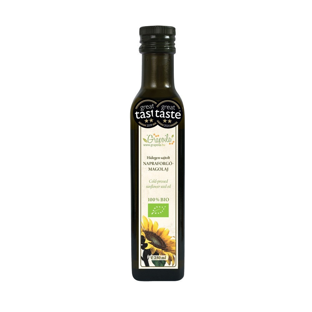 Grapoila Napraforgóolaj BIO 250 ml