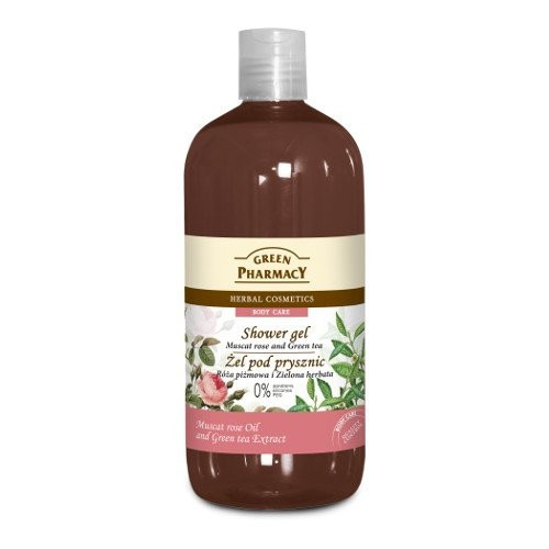 Green Pharmacy Tusfürdő Rózsa-Zöld Tea 500 ml