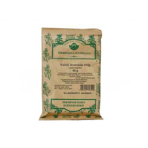 HERBÁRIA TEA VALÓDI LEVENDULA VIRÁG SZÁLAS 40G
