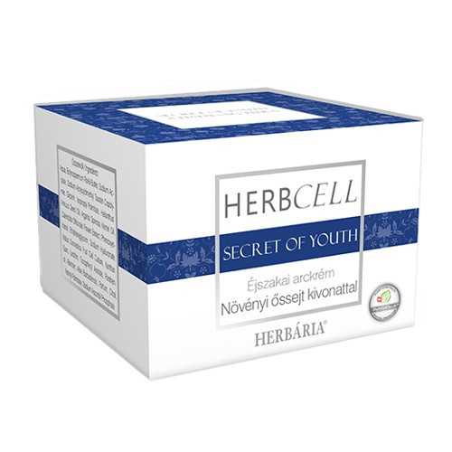 HERBCELL ÉJSZAKAI ARCKRÉM NÖVÉNYI ŐSSEJTKIVONATTAL 50ML