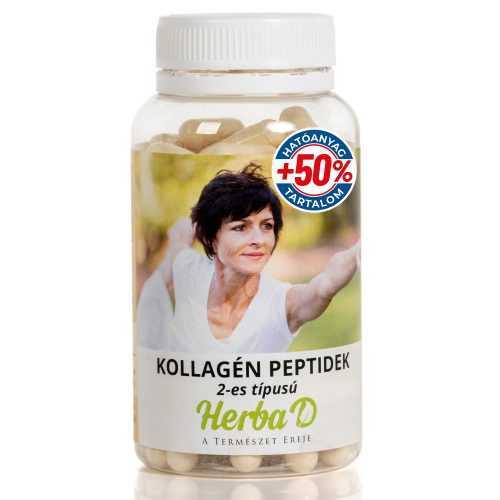 Herba-D kollagén peptid 2-es tipusú kapszula 100 db