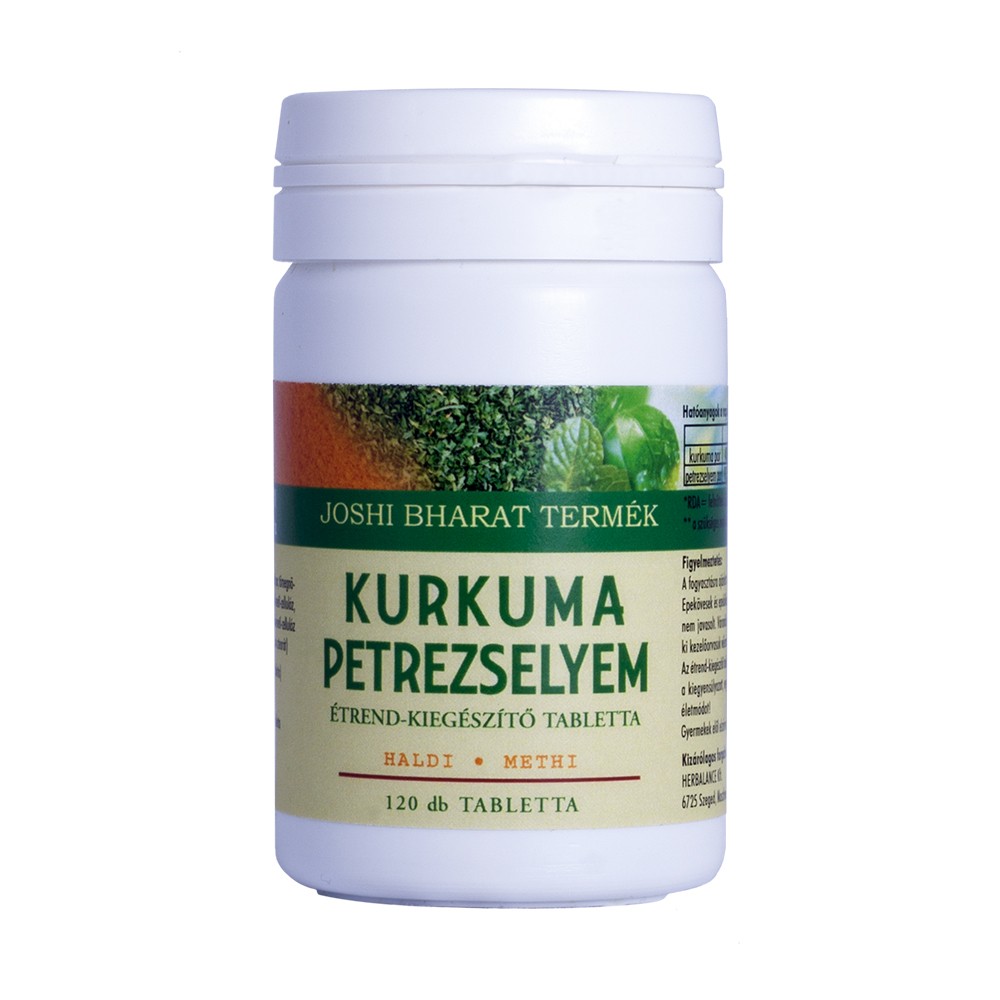 Herbalance Kurkuma-Petrezselyem tabletta 120db